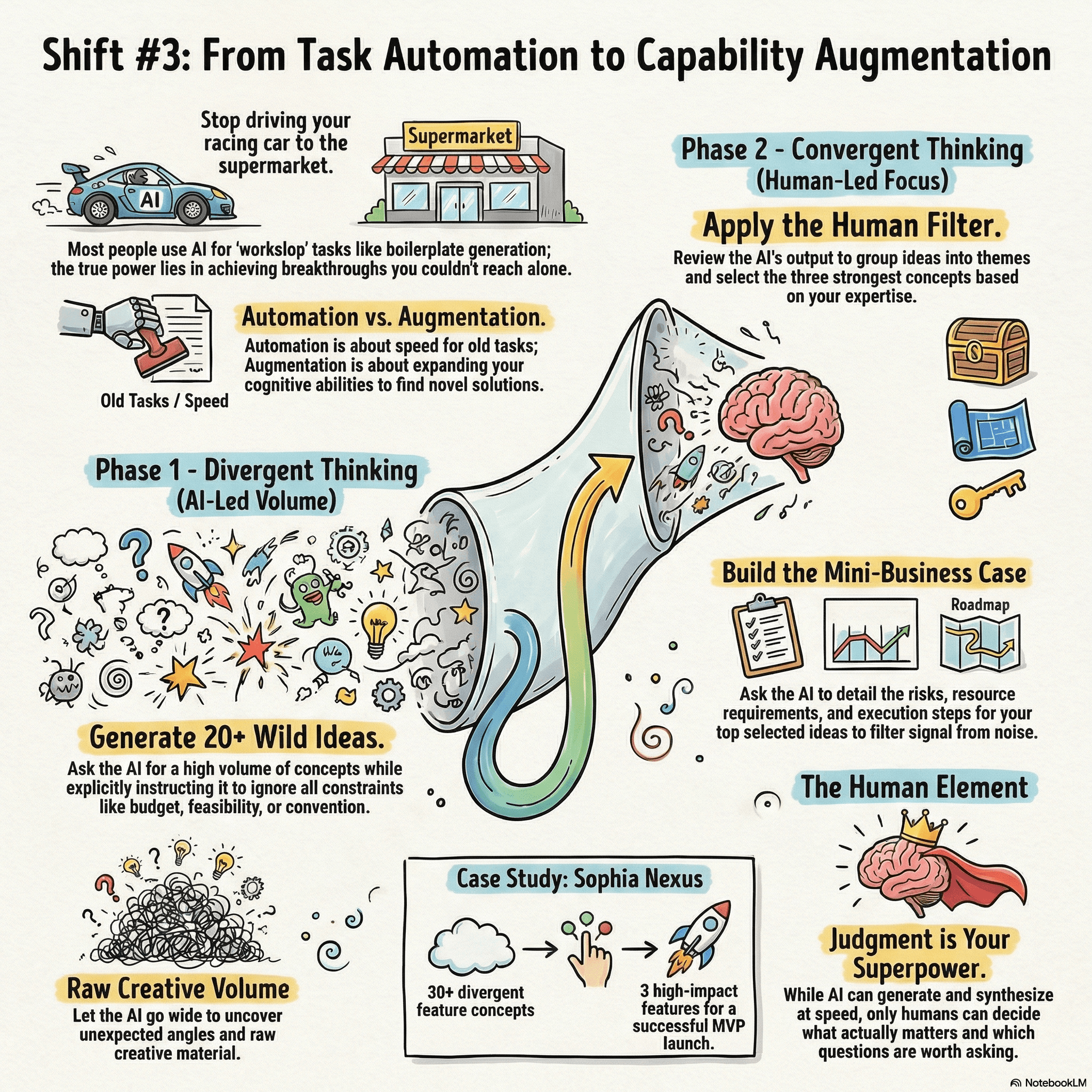 Cheat sheet: Shift 3 — Capability Augmentation by Daniel Carral