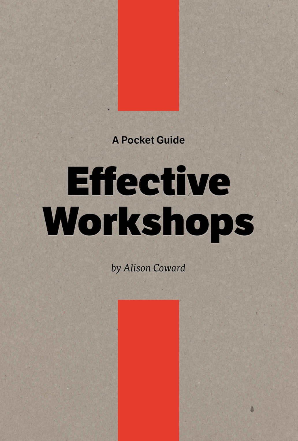 A Pocket Guide to Effective Workshops Cover