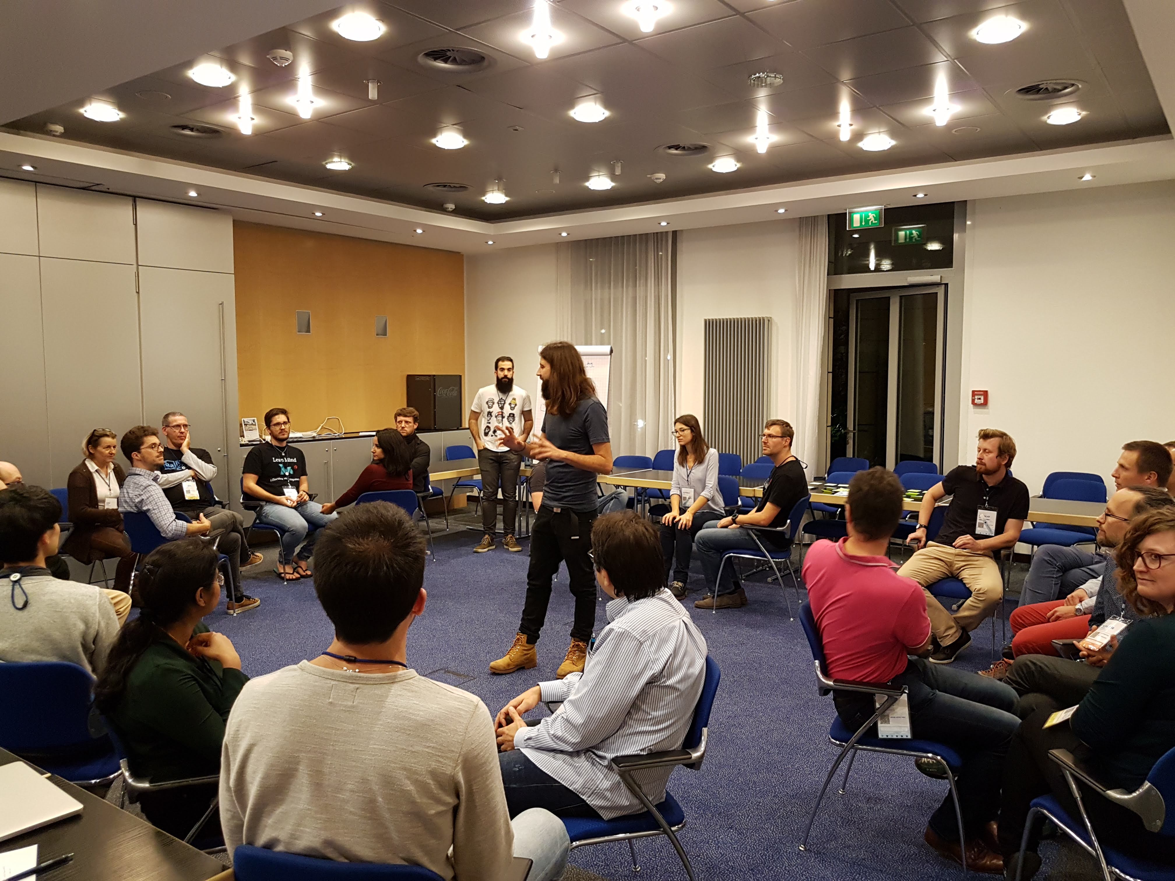 Daniel co-facilitating the Confident Software Delivery workshop